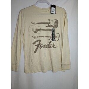 NWT Art Class Fender Long Sleeve Beige Size 14 Shirt